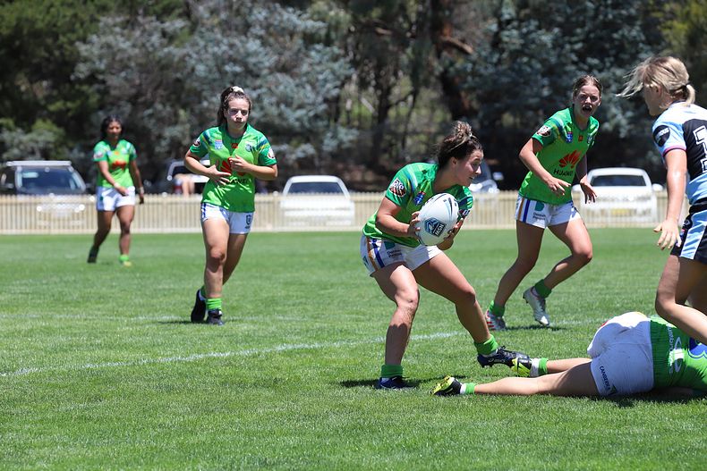 2021 Tarsha Gale Cup – Rnd 1 – Raiders v Sharks