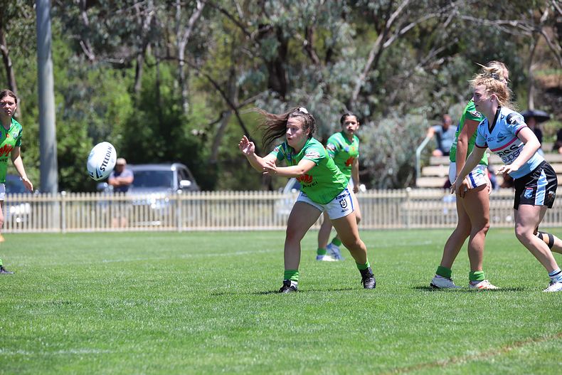 2021 Tarsha Gale Cup – Rnd 1 – Raiders v Sharks
