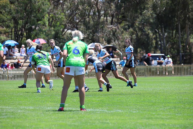 2021 Tarsha Gale Cup – Rnd 1 – Raiders v Sharks