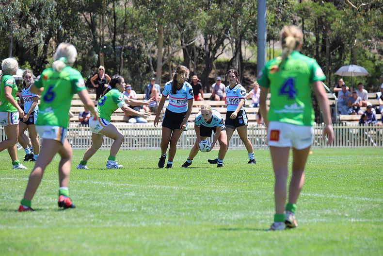 2021 Tarsha Gale Cup – Rnd 1 – Raiders v Sharks