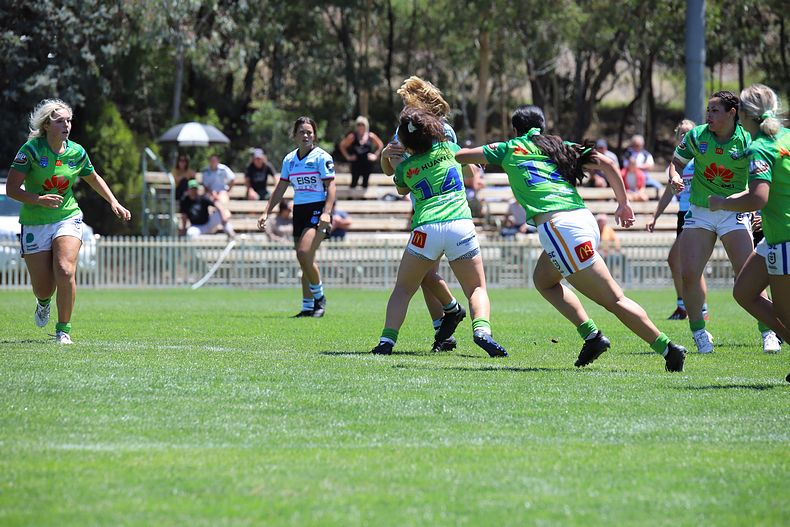 2021 Tarsha Gale Cup – Rnd 1 – Raiders v Sharks