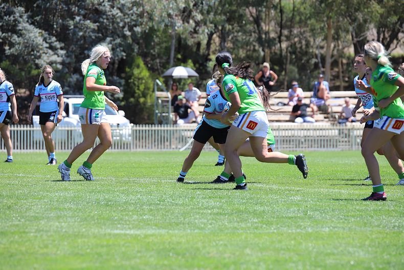 2021 Tarsha Gale Cup – Rnd 1 – Raiders v Sharks