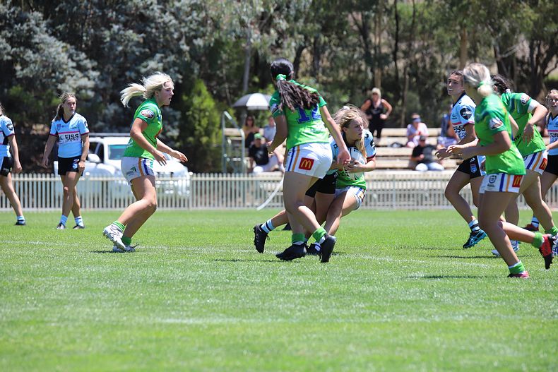 2021 Tarsha Gale Cup – Rnd 1 – Raiders v Sharks