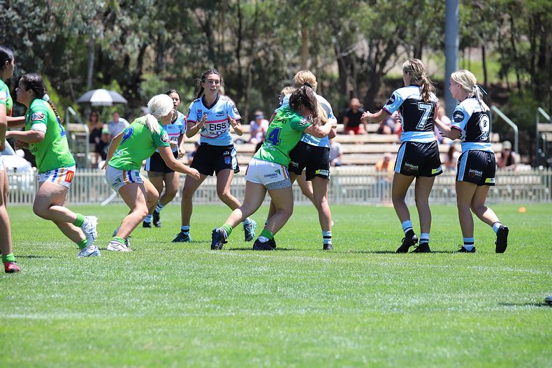 2021 Tarsha Gale Cup – Rnd 1 – Raiders v Sharks