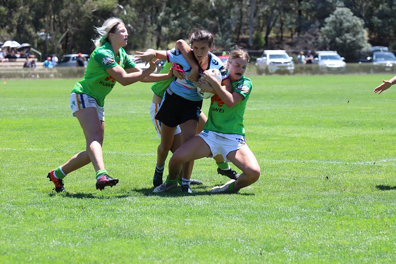2021 Tarsha Gale Cup – Rnd 1 – Raiders v Sharks