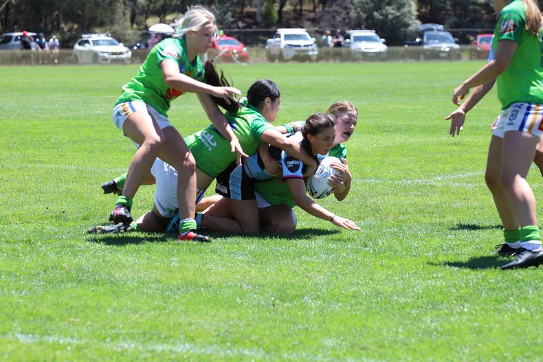 2021 Tarsha Gale Cup – Rnd 1 – Raiders v Sharks