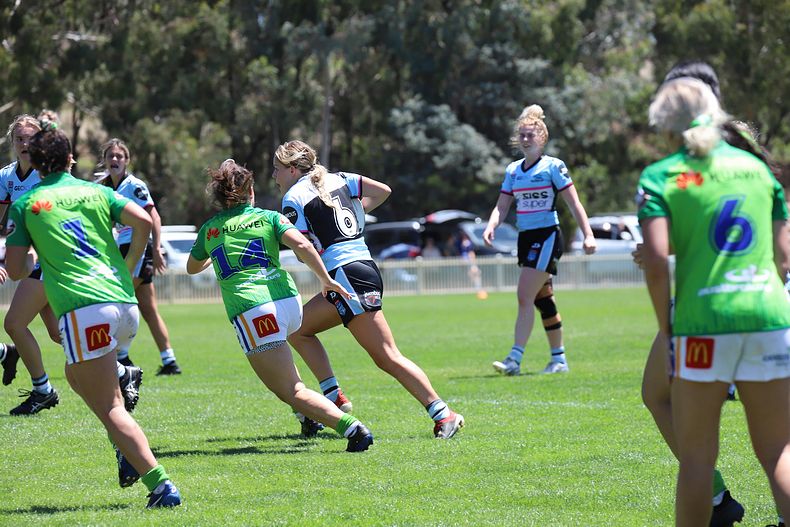 2021 Tarsha Gale Cup – Rnd 1 – Raiders v Sharks