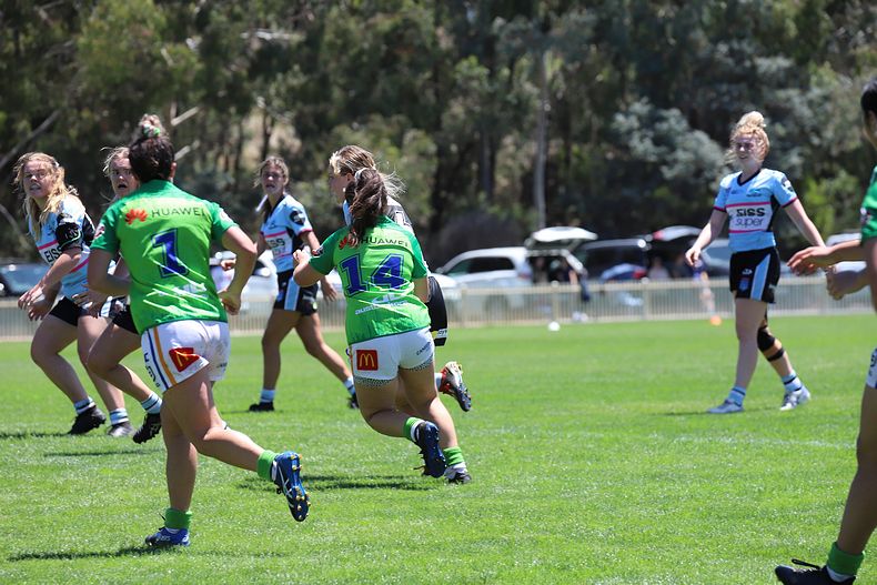 2021 Tarsha Gale Cup – Rnd 1 – Raiders v Sharks