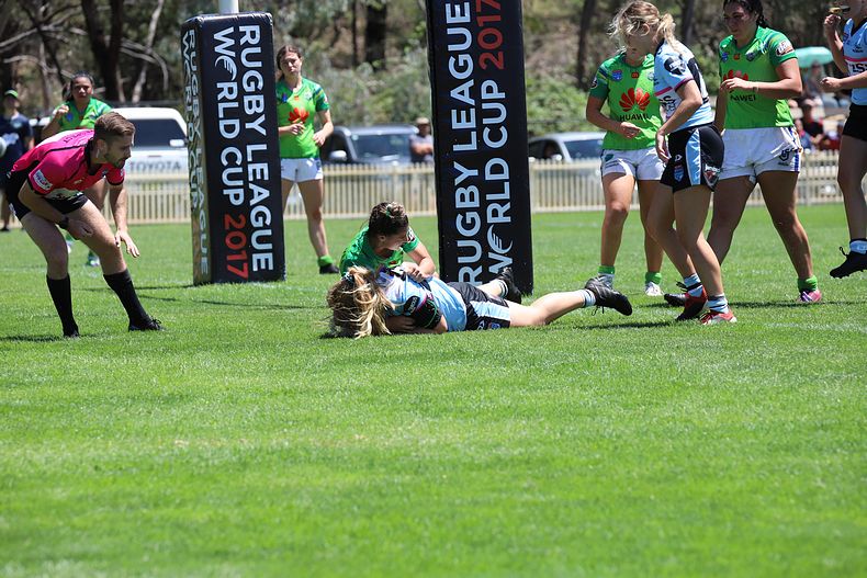 2021 Tarsha Gale Cup – Rnd 1 – Raiders v Sharks