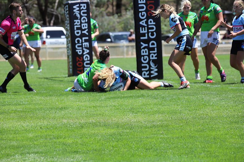 2021 Tarsha Gale Cup – Rnd 1 – Raiders v Sharks