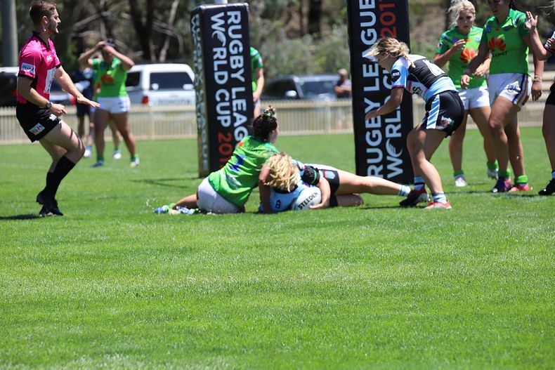 2021 Tarsha Gale Cup – Rnd 1 – Raiders v Sharks