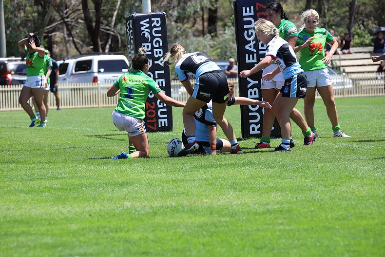 2021 Tarsha Gale Cup – Rnd 1 – Raiders v Sharks