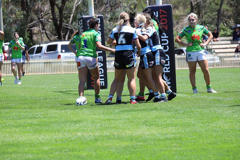 2021 Tarsha Gale Cup – Rnd 1 – Raiders v Sharks