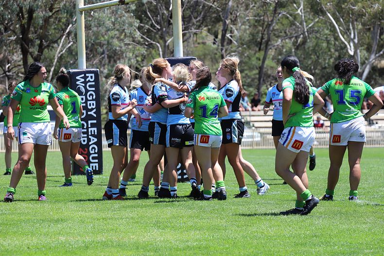 2021 Tarsha Gale Cup – Rnd 1 – Raiders v Sharks