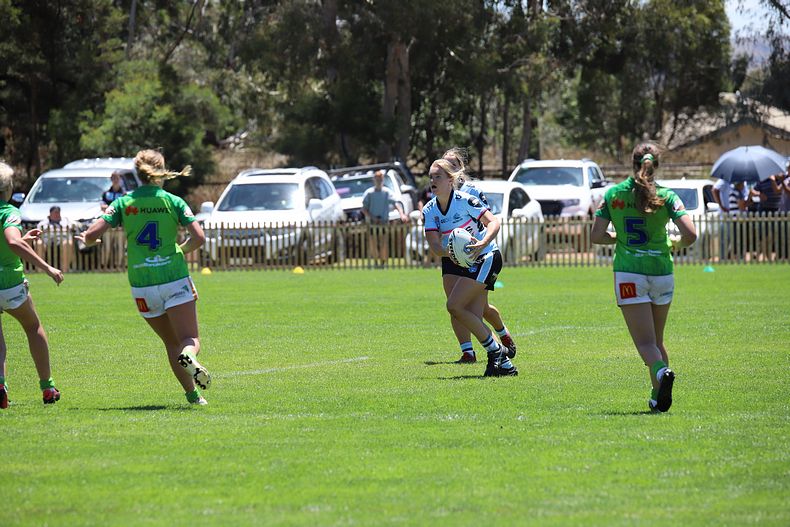2021 Tarsha Gale Cup – Rnd 1 – Raiders v Sharks