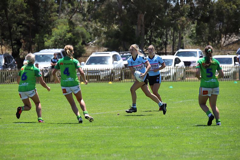 2021 Tarsha Gale Cup – Rnd 1 – Raiders v Sharks