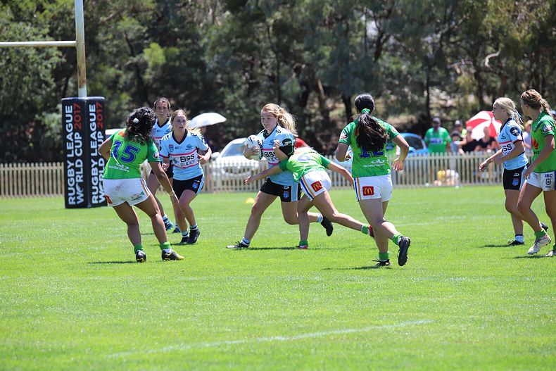 2021 Tarsha Gale Cup – Rnd 1 – Raiders v Sharks