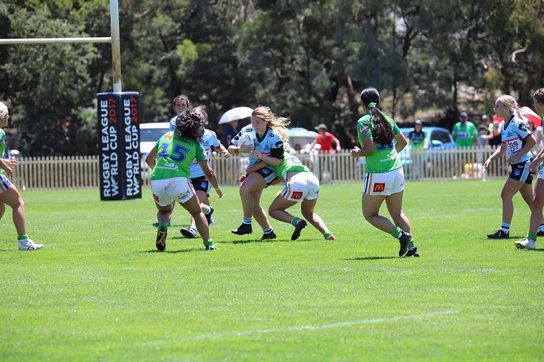 2021 Tarsha Gale Cup – Rnd 1 – Raiders v Sharks