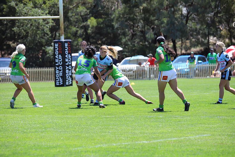 2021 Tarsha Gale Cup – Rnd 1 – Raiders v Sharks