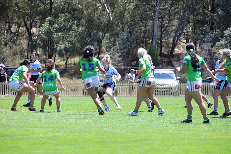2021 Tarsha Gale Cup – Rnd 1 – Raiders v Sharks