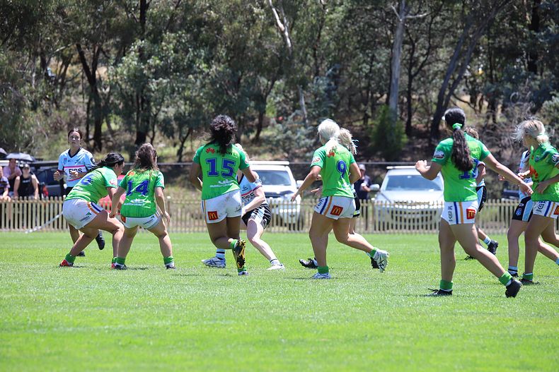 2021 Tarsha Gale Cup – Rnd 1 – Raiders v Sharks