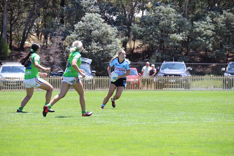 2021 Tarsha Gale Cup – Rnd 1 – Raiders v Sharks
