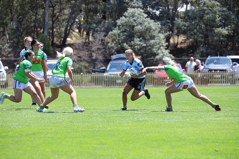 2021 Tarsha Gale Cup – Rnd 1 – Raiders v Sharks