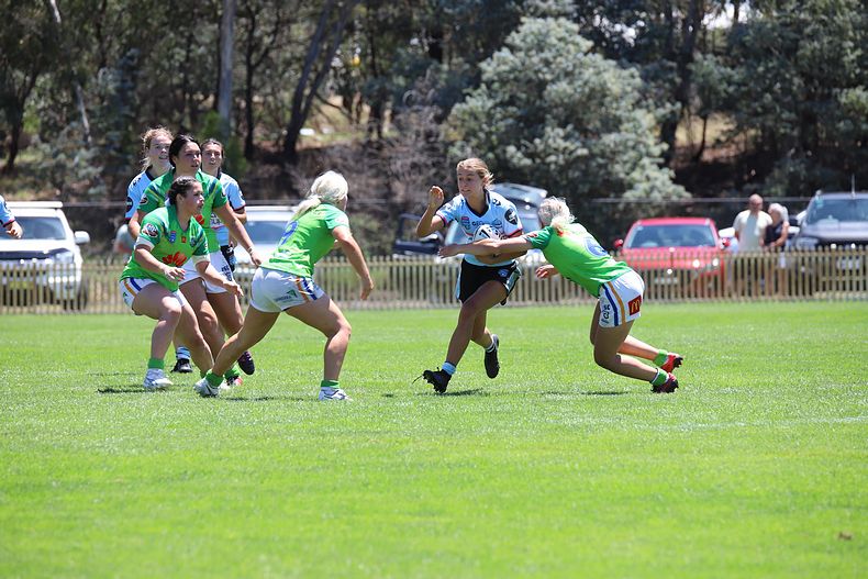 2021 Tarsha Gale Cup – Rnd 1 – Raiders v Sharks