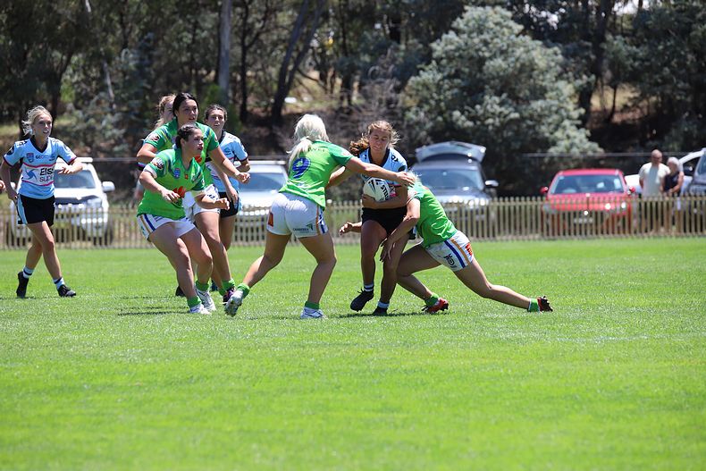 2021 Tarsha Gale Cup – Rnd 1 – Raiders v Sharks