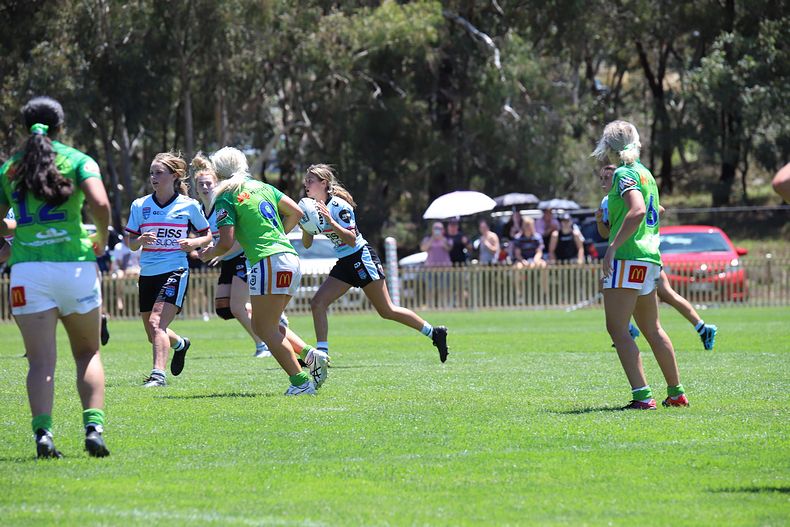 2021 Tarsha Gale Cup – Rnd 1 – Raiders v Sharks