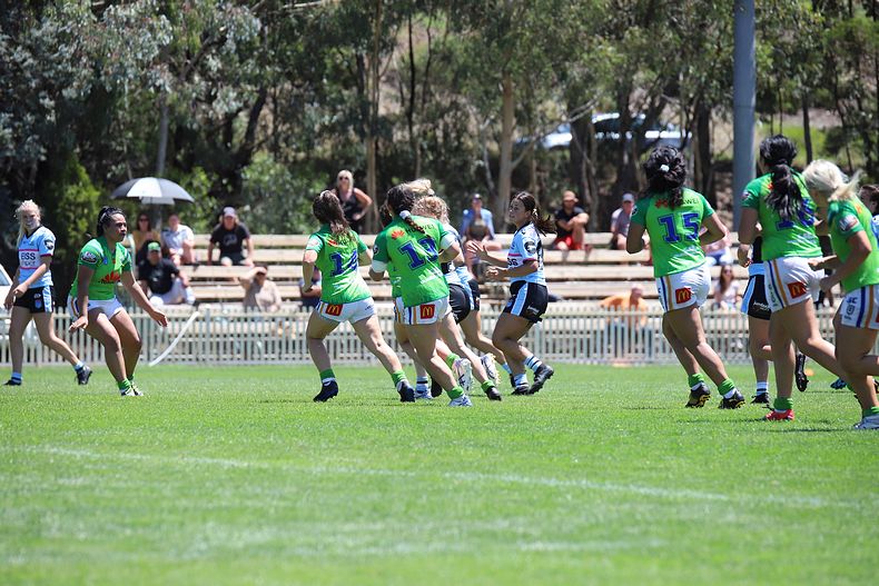 2021 Tarsha Gale Cup – Rnd 1 – Raiders v Sharks
