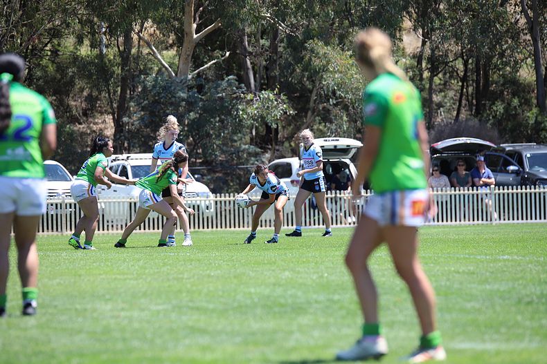 2021 Tarsha Gale Cup – Rnd 1 – Raiders v Sharks