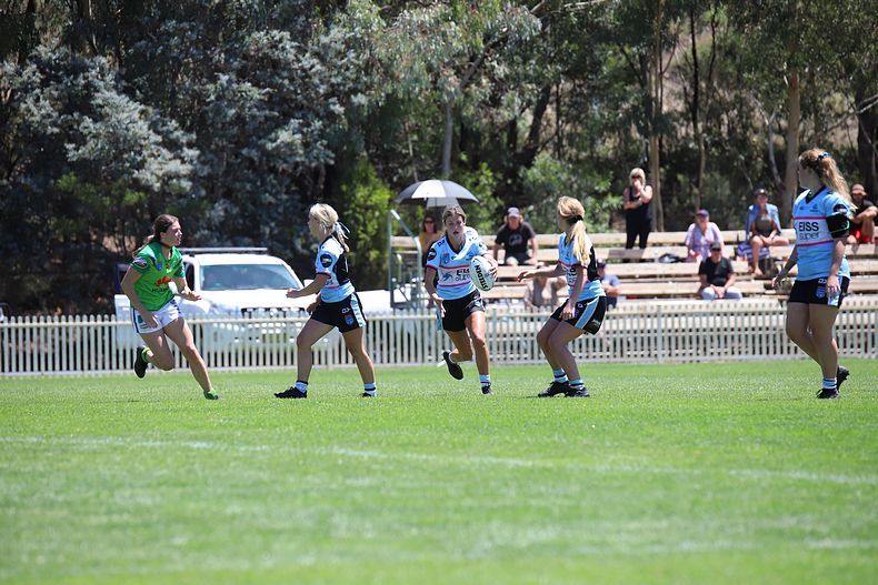 2021 Tarsha Gale Cup – Rnd 1 – Raiders v Sharks