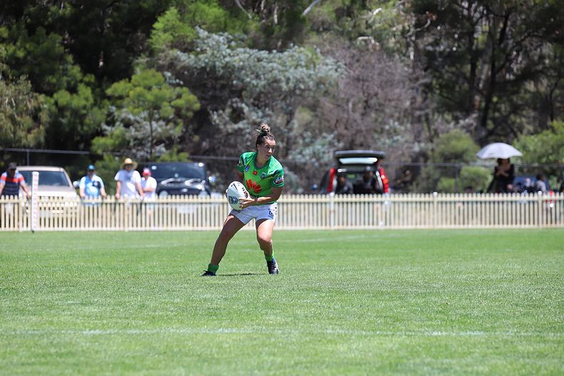 2021 Tarsha Gale Cup – Rnd 1 – Raiders v Sharks