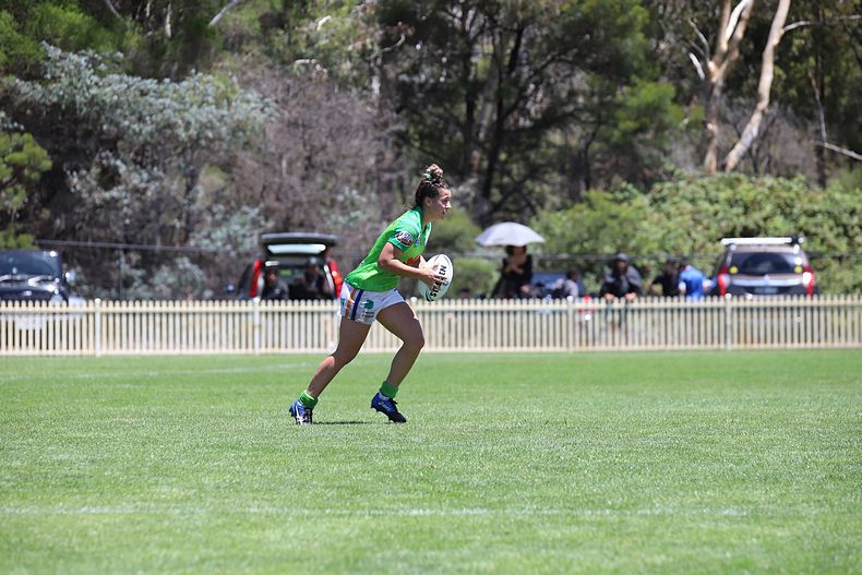 2021 Tarsha Gale Cup – Rnd 1 – Raiders v Sharks