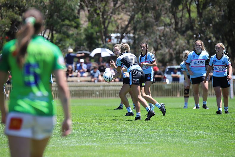 2021 Tarsha Gale Cup – Rnd 1 – Raiders v Sharks