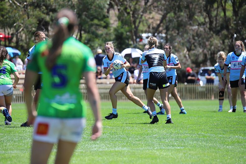 2021 Tarsha Gale Cup – Rnd 1 – Raiders v Sharks