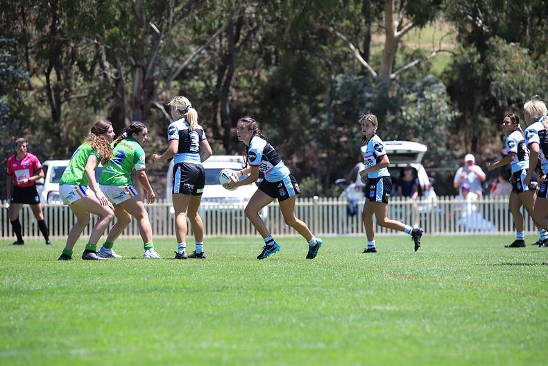 2021 Tarsha Gale Cup – Rnd 1 – Raiders v Sharks
