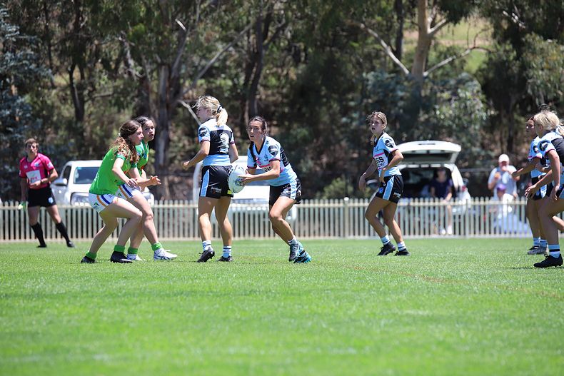 2021 Tarsha Gale Cup – Rnd 1 – Raiders v Sharks