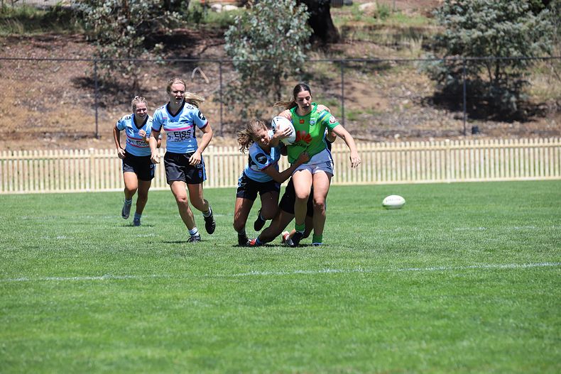 2021 Tarsha Gale Cup – Rnd 1 – Raiders v Sharks
