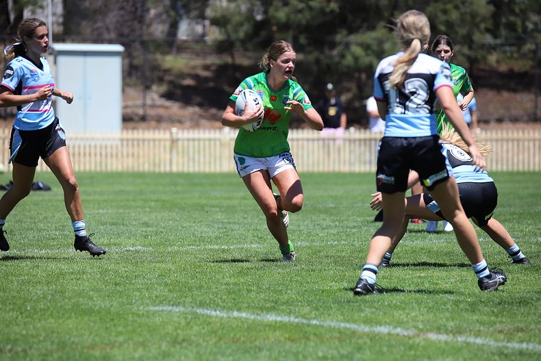 2021 Tarsha Gale Cup – Rnd 1 – Raiders v Sharks