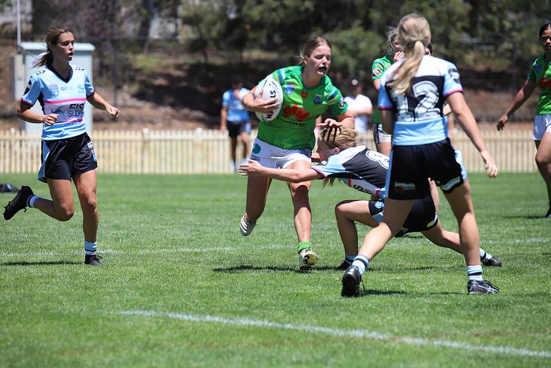 2021 Tarsha Gale Cup – Rnd 1 – Raiders v Sharks