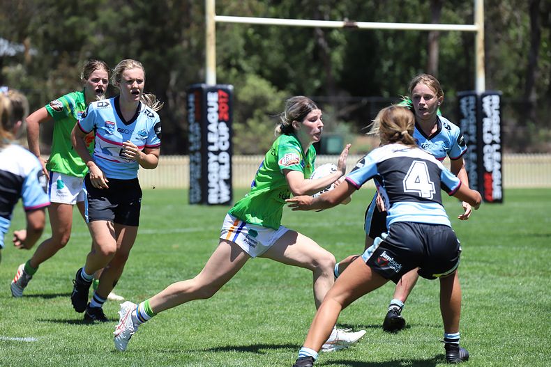 2021 Tarsha Gale Cup – Rnd 1 – Raiders v Sharks