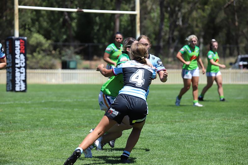 2021 Tarsha Gale Cup – Rnd 1 – Raiders v Sharks