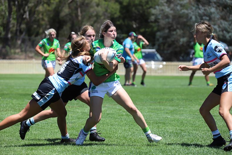 2021 Tarsha Gale Cup – Rnd 1 – Raiders v Sharks