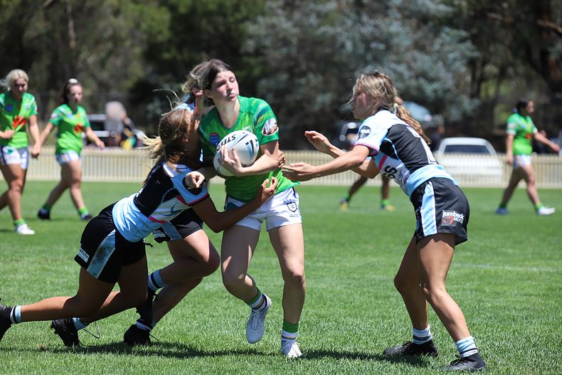 2021 Tarsha Gale Cup – Rnd 1 – Raiders v Sharks