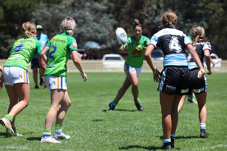 2021 Tarsha Gale Cup – Rnd 1 – Raiders v Sharks