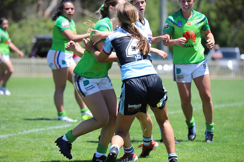 2021 Tarsha Gale Cup – Rnd 1 – Raiders v Sharks