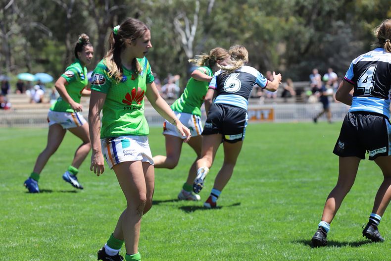 2021 Tarsha Gale Cup – Rnd 1 – Raiders v Sharks