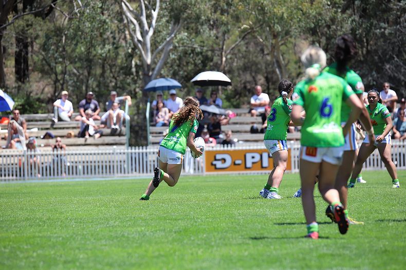 2021 Tarsha Gale Cup – Rnd 1 – Raiders v Sharks